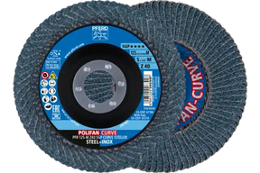 Pferd Polifan Flap Disc SGP Ceramic - Steel/Inox Curve M Z40 125mm