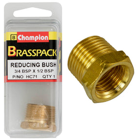 CHAMPION BRASS REDUCING BUSH