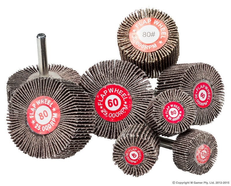 1/4" 8 pc. Flap Wheel Kit Geiger