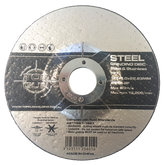 Top gun steel grinding discs pk 125x6.0x22.23mm