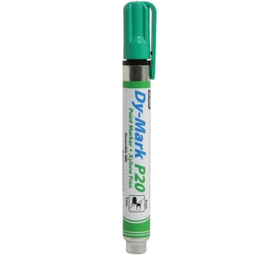 Dy-Mark P20 Paint Marker Reversible Bullet/Chisel Tip