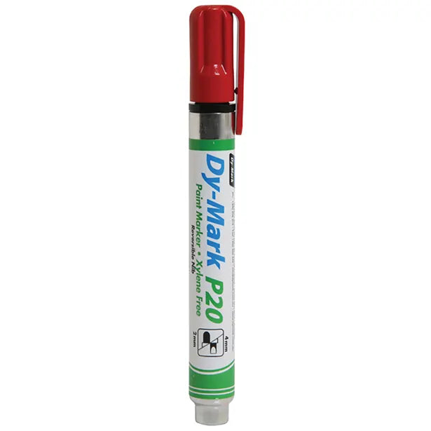 Dy-Mark P20 Paint Marker Reversible Bullet/Chisel Tip