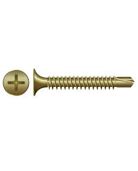 SELF DRILLING SCREWS BUGLE PHILLPS HEAD ZINC