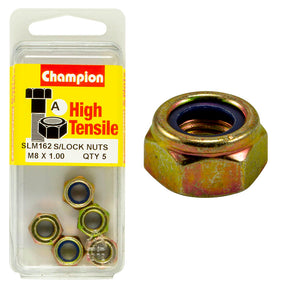 HIGH TENSILE SELF LOCKING / NYLON INSERT METRIC HEX NUT PACK