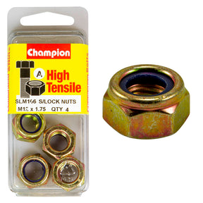 HIGH TENSILE SELF LOCKING / NYLON INSERT METRIC HEX NUT PACK