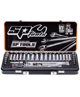 3/8"Dr Socket Set - Metric/SAE - 6 & 12pt - 51pc