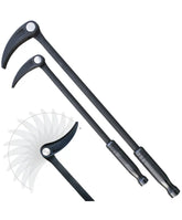 Indexing Jaw Pry Bar Set - 2pc