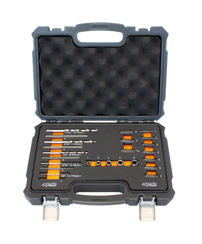Drill Bit & Guide Screw Extractor Set - 25pc
