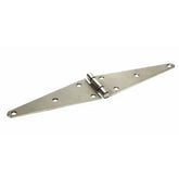Strap Hinge Zinc Plated 100mm - 2 Pack