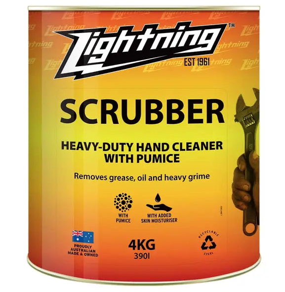 LIGHTNING SCRUBBER HAND CLEANER