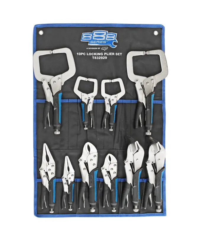 Locking Plier Set - 888 Series - 10pc