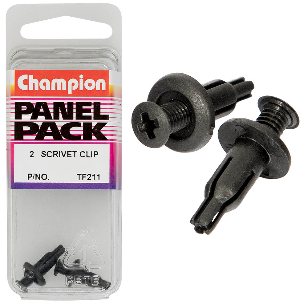 SCRIVETS SCREW RIVET CLIPS PANEL PACK
