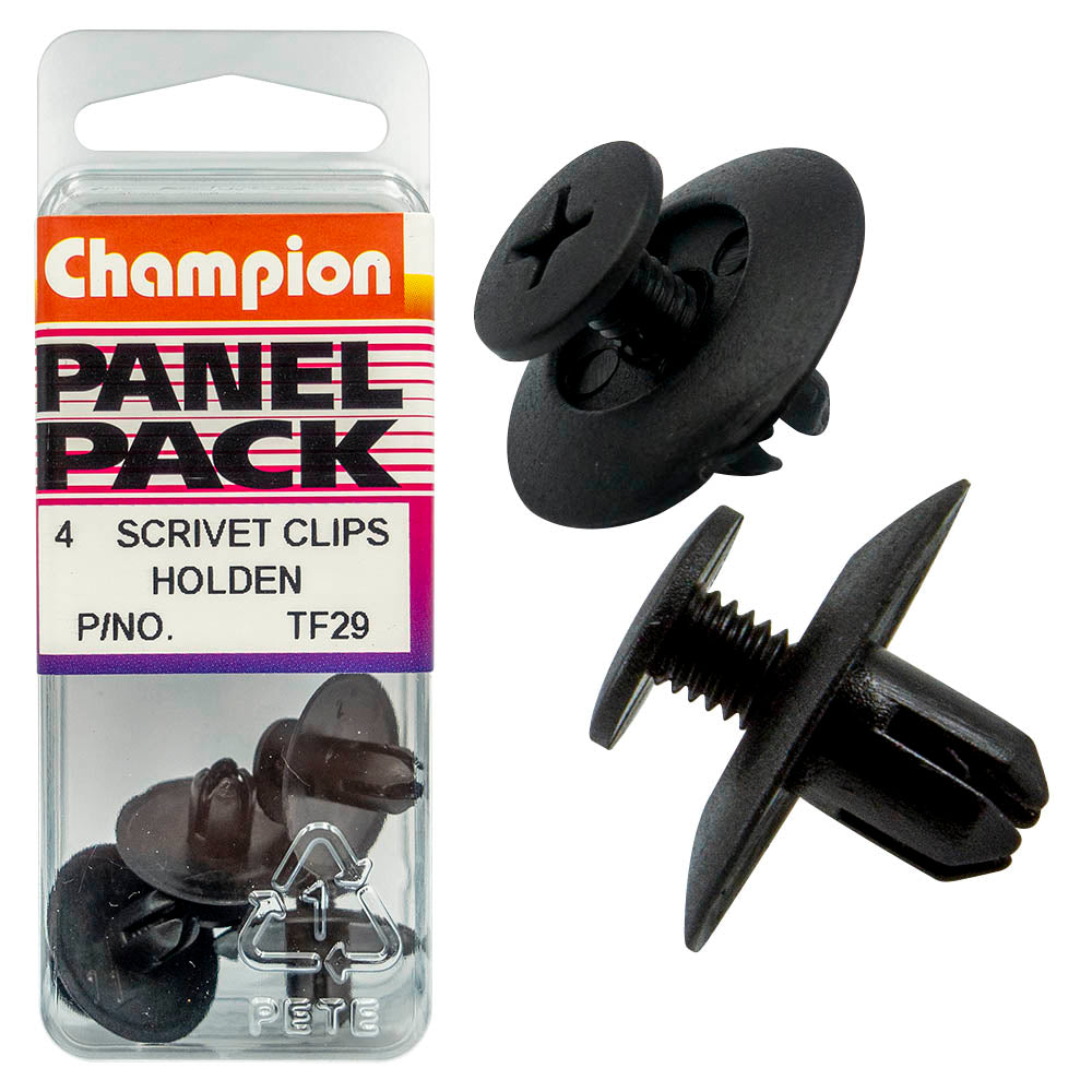 SCRIVETS SCREW RIVET CLIPS PANEL PACK