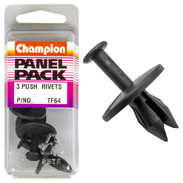 PUSH RIVETS PANEL PACK