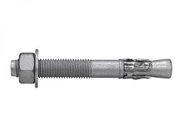THROUGH BOLT ANCHOR GALVANISED METRIC