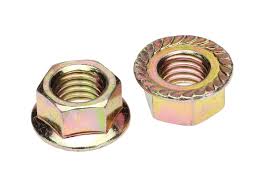 FLANGE NUT ZINC METRIC