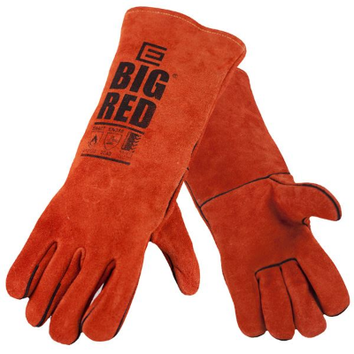 Elliot big red welding gloves 406mm long