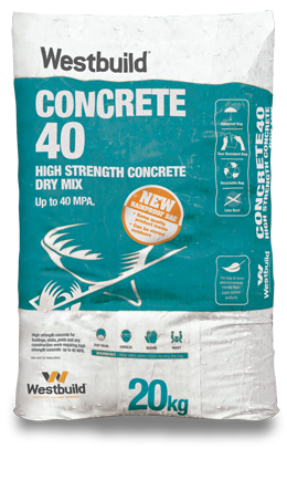 CONCRETE 40 MPA 20KG DRY MIX (PICK UP ONLY)