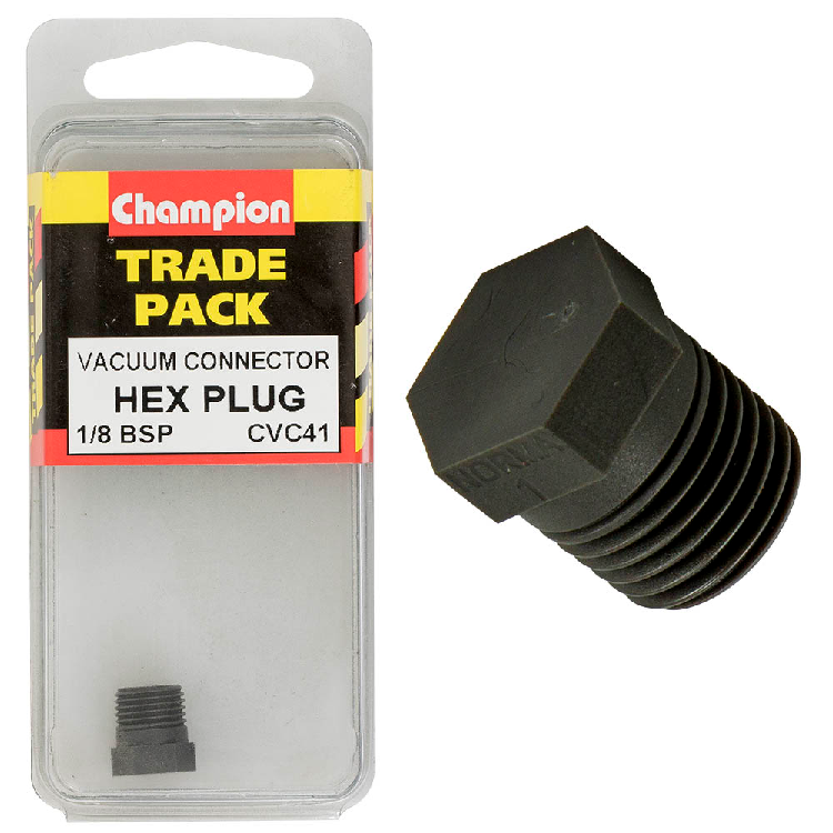 Vacuum Connector Hex Plug