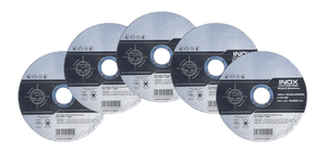 Inox cutting discs T41 125x1.0x22.23mm pk 10