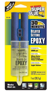 SUPER GLUE SLOW SETTING EPOXY 28.3G