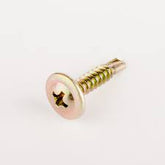 SELF DRILLING SCREW BUTTON PHILLIPS HEAD ZINC