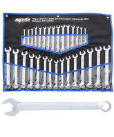 Combination ROE Quad Drive Spanner Set - 15° Offset - Metric/SAE - 30pc