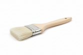 white bristle paint brush 