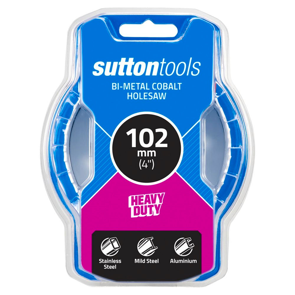 Sutton Tools 102mm White Cobalt Bi-Metal Holesaw