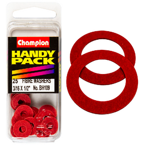 CHAMPION RED FIBRE WASHERS