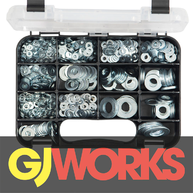 GJ GRAB KIT FLAT WASHERS GKA740