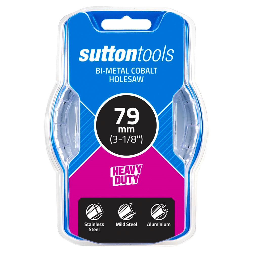 Sutton Tools 79mm White Cobalt Bi-Metal Holesaw