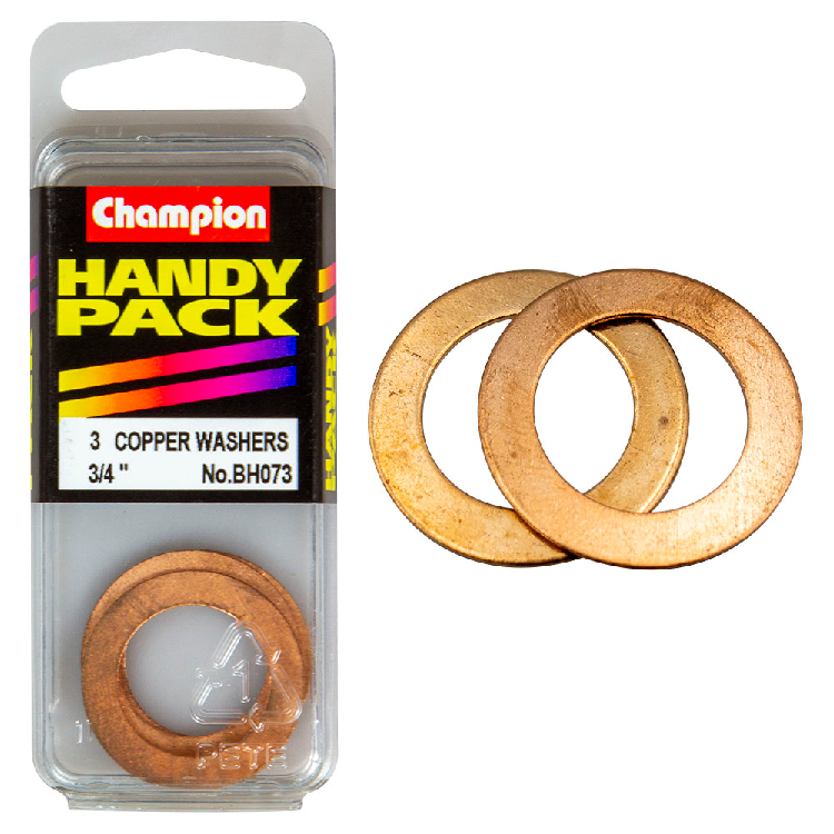 WASHER FLAT COPPER 3/4x1 1/8x20G