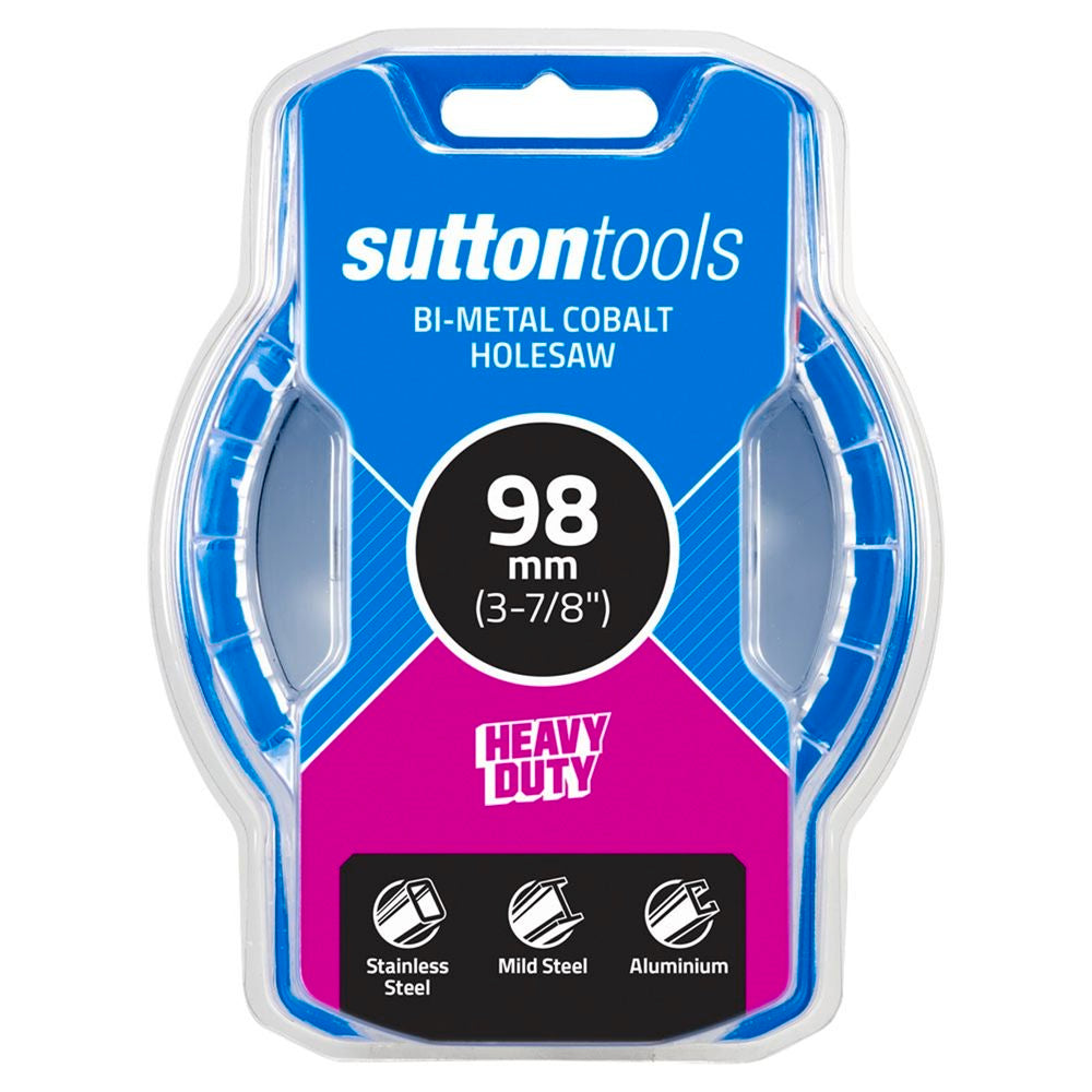 Sutton Tools 98mm White Cobalt Bi-Metal Holesaw