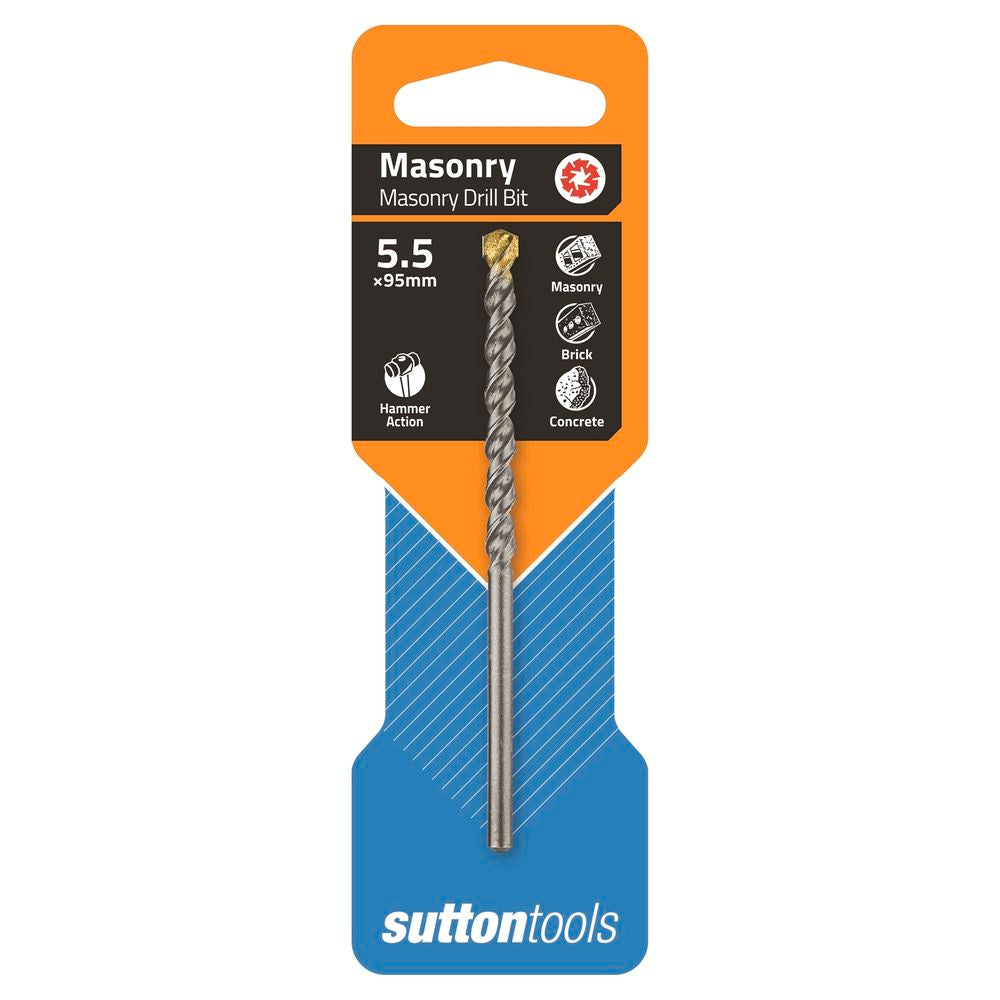 Sutton Tools 5.5 x 95mm SF TCT Masonry Drill Bit