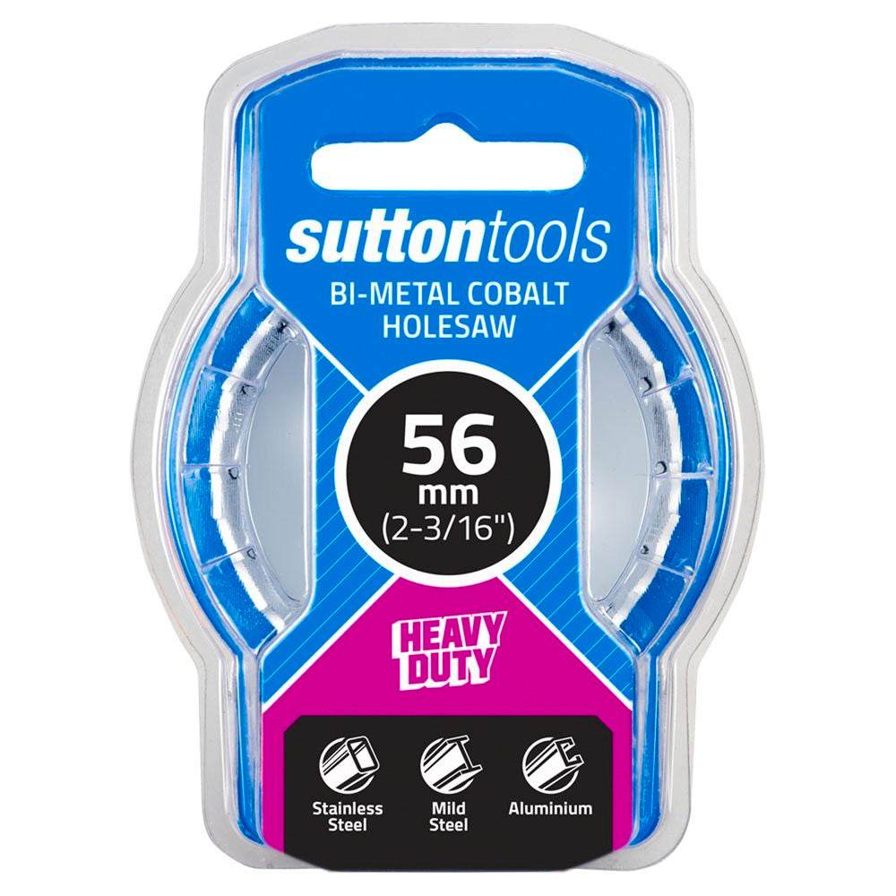 Sutton Tools 56mm White Cobalt Bi-Metal Holesaw