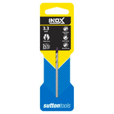 Sutton Tools 3.3mm INOX Stainless Steel Jobber Drill Bit