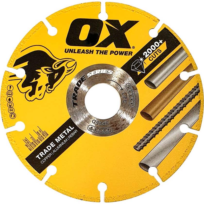 OX Plus Trade Series Metal Blade 125mm 5''