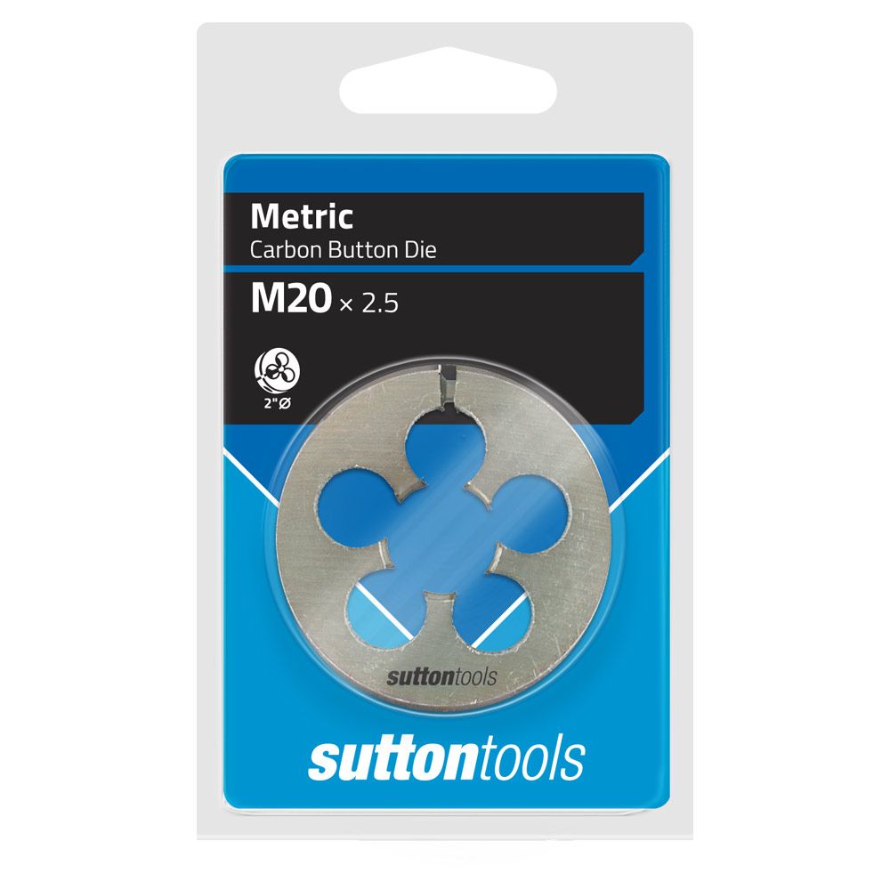 SUTTON TOOLS  Button Die 2” MF20 x 2.5