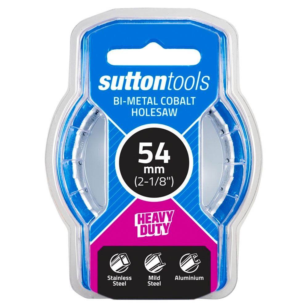 Sutton Tools 54mm White Cobalt Bi-Metal Holesaw