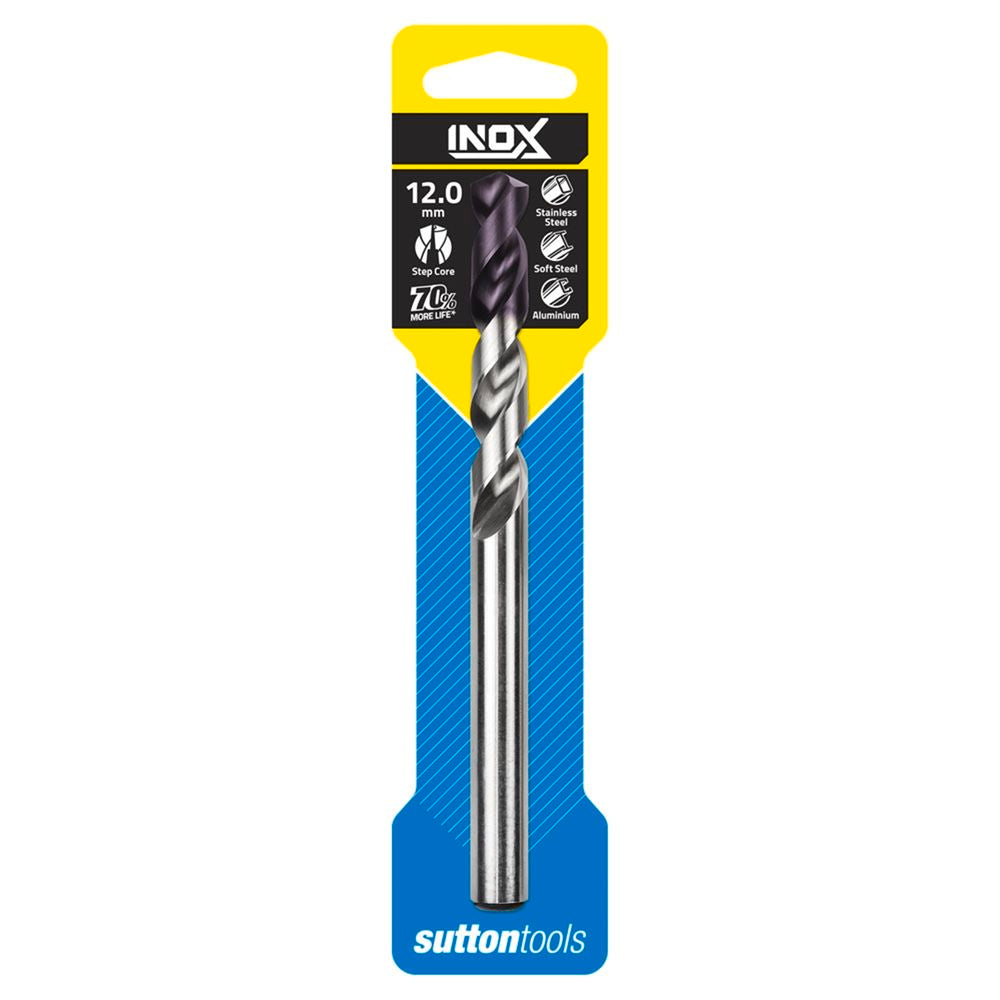 Sutton Tools 12.0mm INOX Stainless Steel Jobber Drill Bit