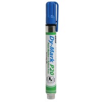 Dy-Mark P20 Paint Marker Reversible Bullet/Chisel Tip Blue