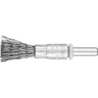 Pferd Pencil Brush Shaft Mounted Crimped Steel Wire 10 x 10 mm 43204001