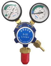 TOPGUN OMEGA ARGON TWIN GAUGE GAS REGULATOR TGRRARG