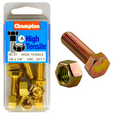 Champion High Tensile 3/8 x 3/4'' UNC