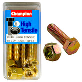 Champion High Tensile 3/8 x 2'' UNC