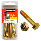 Champion High Tensile 1/4 x 2-1/2'' UNF