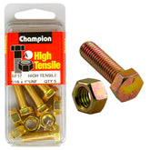 Champion High Tensile 5/16 x 1'' UNF