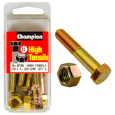 Champion High Tensile 3/8 x 1-3/4'' UNF