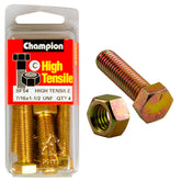 Champion High Tensile 7/16 x 1-1/2'' UNF